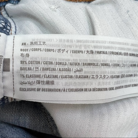 Abercrombie & Fitch The Ankle Straight Ultra High Rise jeans size 25/0s - Picture 5 of 5